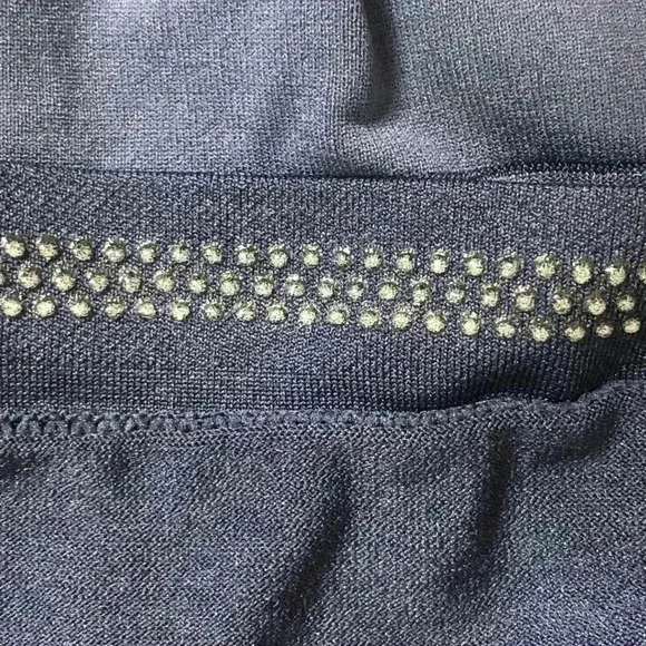 Athleta Racerback Tank Top Women's Large Purple Striped Athletic - Picture 7 of 7